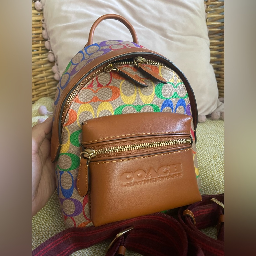 EUC Coach Retail Mini Backpack - Picture 2 of 6
